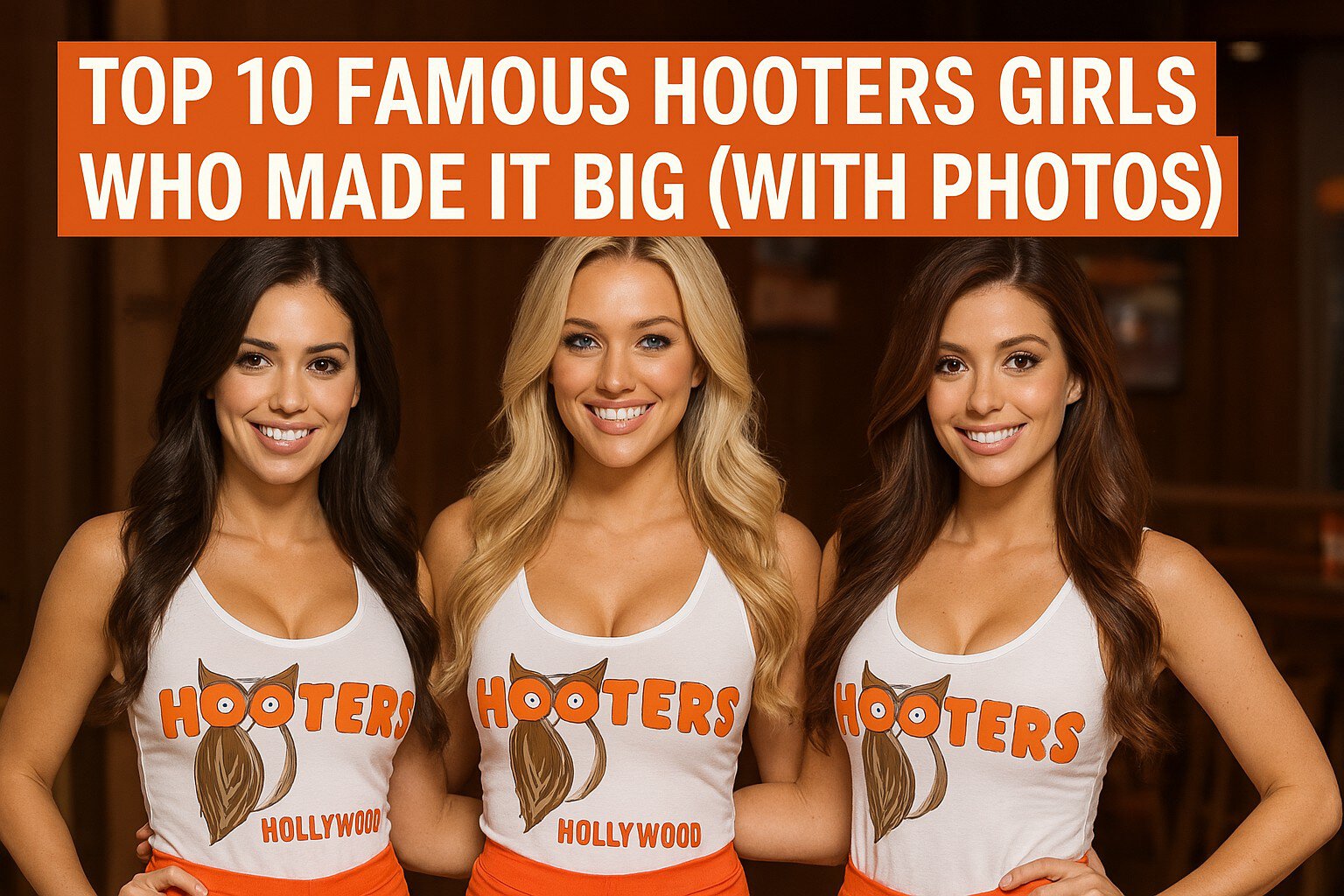 10 Famous Hooters Girls Who Made It Big (With Photos You Won’t Forget) 1 Hooters Girls, Famous Hooters Models, Hooters Celebrities, Amy Adams Hooters, Hooters history, Hooters bankruptcy 2025, Top Hooters models, Hooters Girl success stories, Glamour modeling career, Hooters waitress celebrities